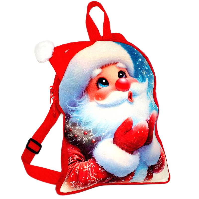 Детский новогодний подарок в рюкзачке весом 1000 грамм
